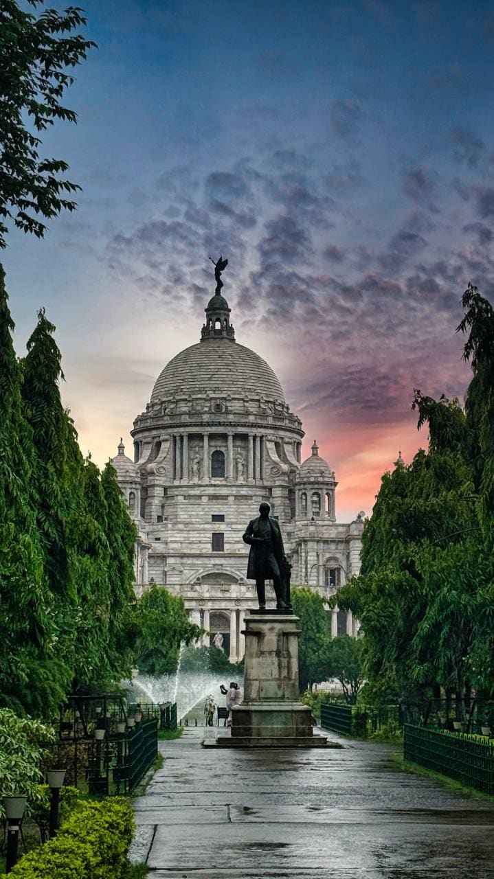 Мемориал Виктории на закате